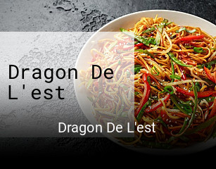 Dragon De L'est réservation