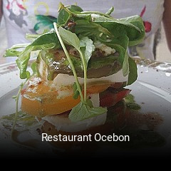Restaurant Ocebon réservation de table
