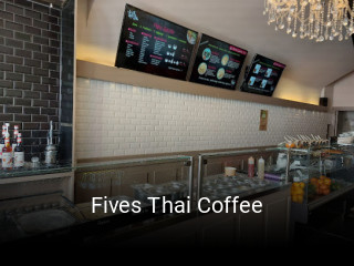 Fives Thai Coffee réservation de table