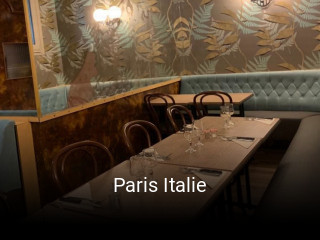 Paris Italie réservation