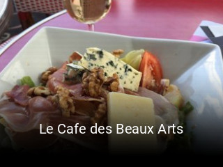 Le Cafe des Beaux Arts réservation de table