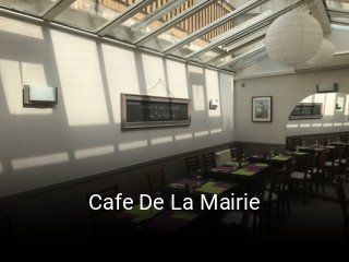 Réserver une table chez Cafe De La Mairie maintenant