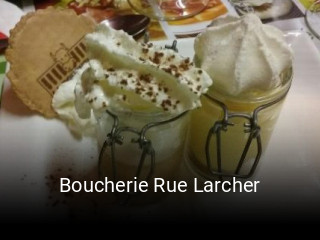 Boucherie Rue Larcher réservation