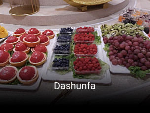 Réserver une table chez Dashunfa maintenant