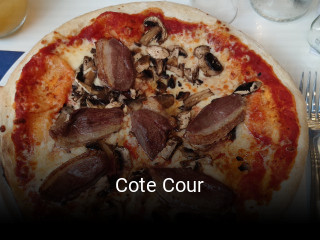 Cote Cour réservation de table