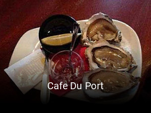 Cafe Du Port réservation en ligne