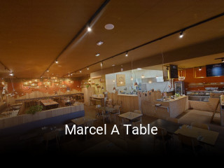 Réserver une table chez Marcel A Table maintenant