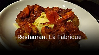 Réserver une table chez Restaurant La Fabrique maintenant