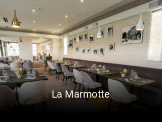 La Marmotte réservation