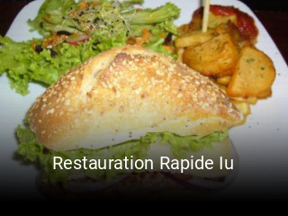 Restauration Rapide Iu réservation de table