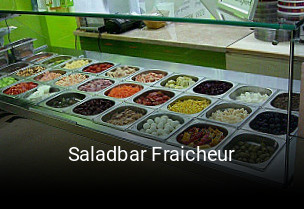 Saladbar Fraicheur réservation