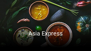Asia Express réservation de table