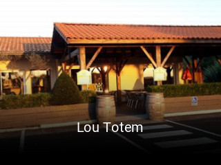 Lou Totem réservation de table