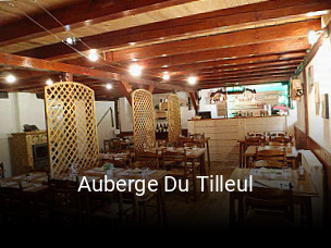 Auberge Du Tilleul réservation de table