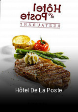 Hôtel De La Poste réservation de table