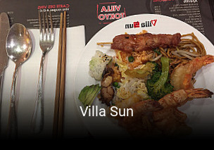 Villa Sun réservation