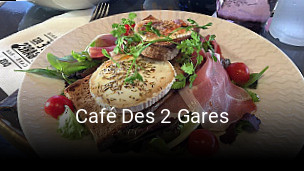 Café Des 2 Gares réservation
