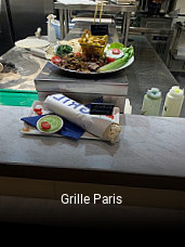 Grille Paris réservation de table
