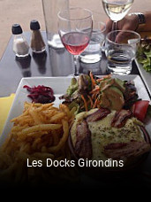 Les Docks Girondins réservation de table