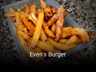 Even's Burger réservation