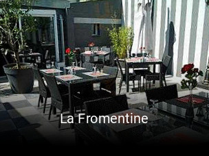 Réserver une table chez La Fromentine maintenant