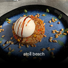 Réserver une table chez atoll beach maintenant