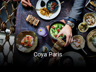 Coya Paris réservation en ligne
