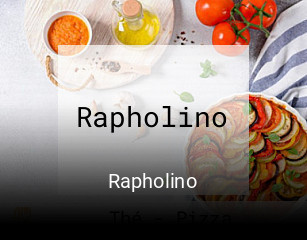 Rapholino réservation de table