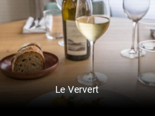 Le Ververt réservation de table
