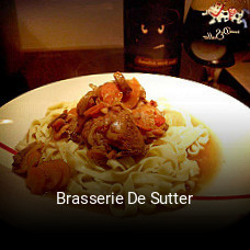 Brasserie De Sutter réservation