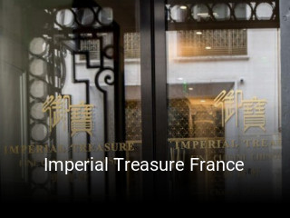 Imperial Treasure France réservation en ligne