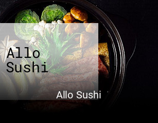 Réserver une table chez Allo Sushi maintenant