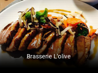 Brasserie L'olive réservation