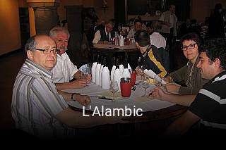 Réserver une table chez L'Alambic maintenant
