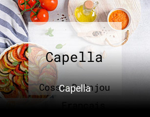 Capella réservation de table