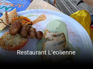 Restaurant L'eolienne réservation en ligne