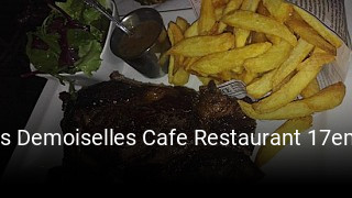 Réserver une table chez Les Demoiselles Cafe Restaurant 17eme maintenant