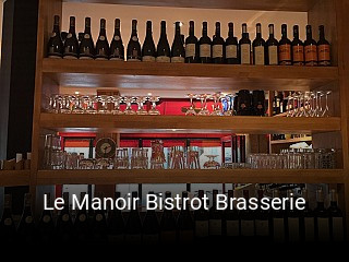 Le Manoir Bistrot Brasserie réservation de table