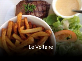 Le Voltaire réservation de table