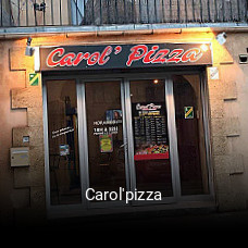 Carol'pizza réservation en ligne
