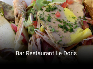 Bar Restaurant Le Doris réservation de table