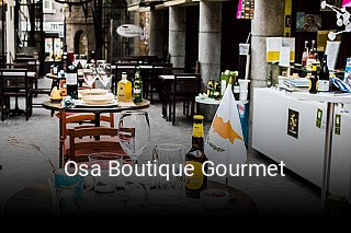 Osa Boutique Gourmet réservation en ligne