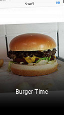Burger Time réservation en ligne