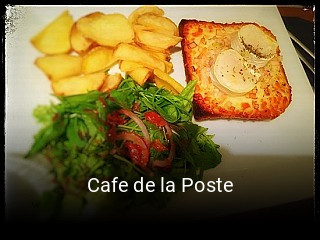 Réserver une table chez Cafe de la Poste maintenant