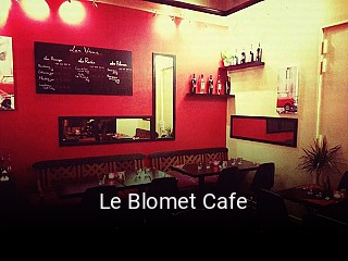 Le Blomet Cafe réservation de table