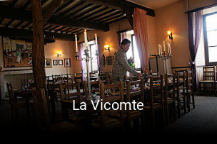 La Vicomte réservation