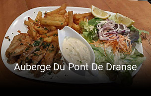 Auberge Du Pont De Dranse réservation de table