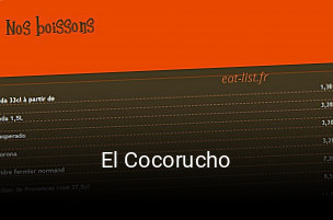 El Cocorucho réservation