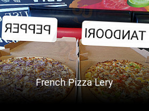French Pizza Lery réservation de table