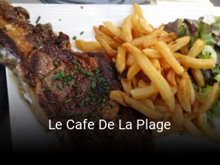 Réserver une table chez Le Cafe De La Plage maintenant